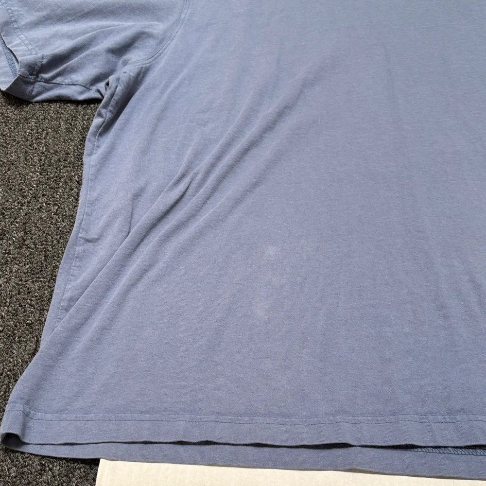 Men's Blue Long Sleeve Tee - Picture 7 of 15